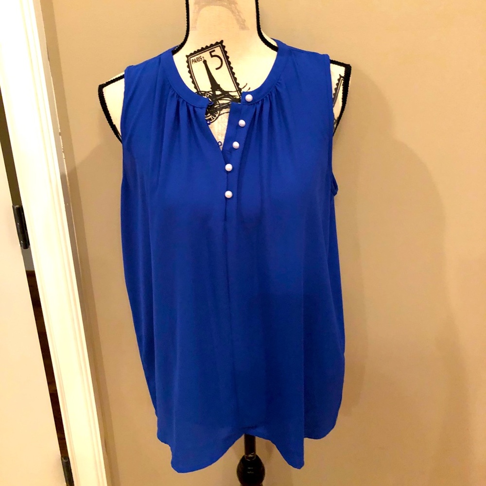 Loft sleeveless blouse - *buy 2 Loft items, get 2 more free*